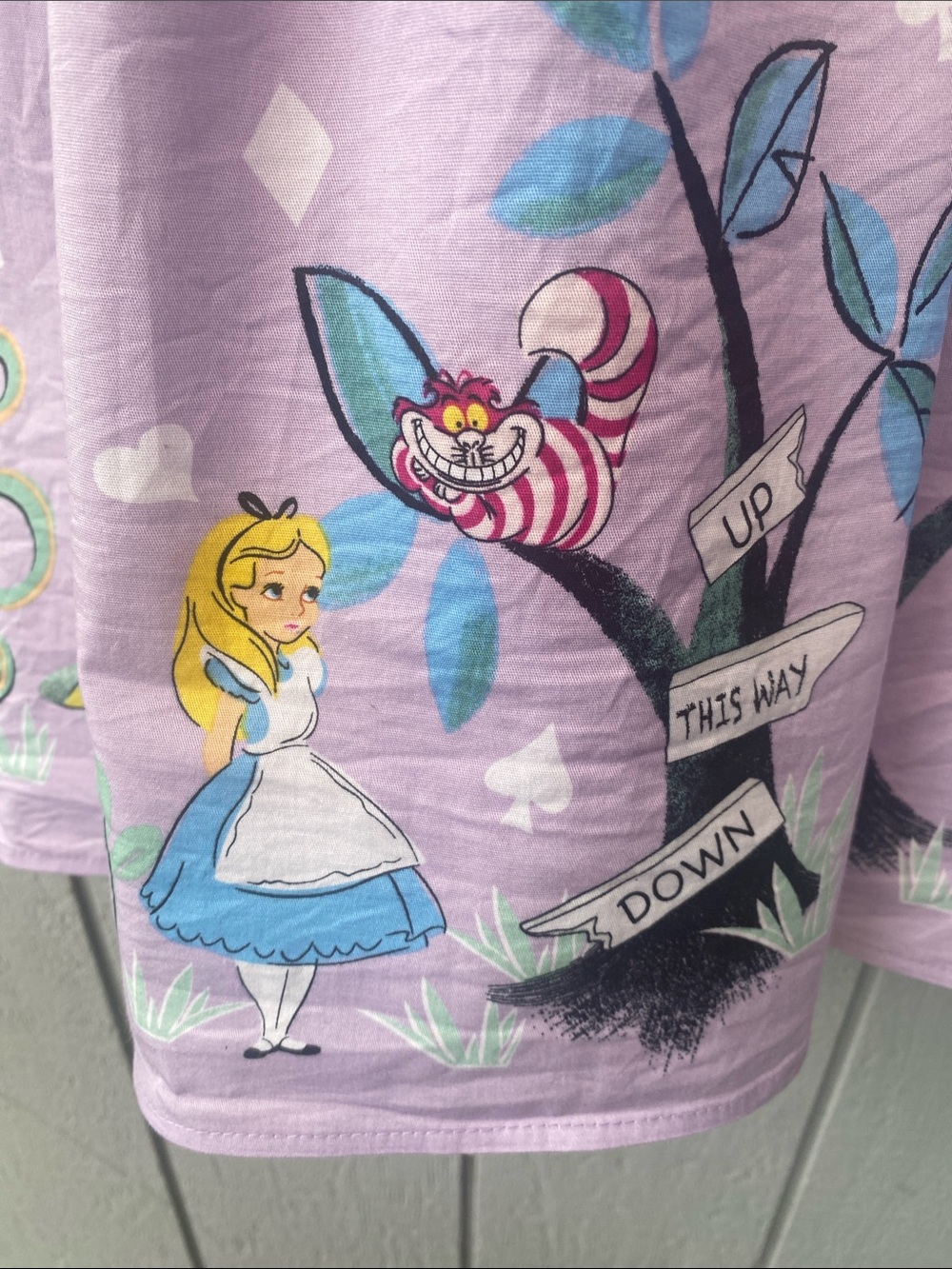 Disney Lavender Alice in Wonderland Sailor Collar Dress - Picture 2 of 9